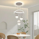 Ljojo Modern Acrylic Crystal Children Chandelier Pendant Lamp for Home Decor LED Indoor Lighting