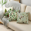 Ljojo Merry Christmas Linen Pillow Case 18*18in
