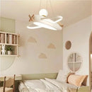 LED Hanging Airplanes Chandelier for Children's Rooms by Ljojo