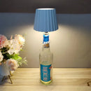 Ljojo LED Wine Bottle Base Desk Lamp Night Light Decor