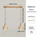 Ljojo Kitchen Island Pendant Light Travertine Dining Table Hanging Lamp Linear Fixture
