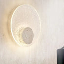LED Nordic Luxury Circular Marble Brass Wall Light for Living Room Ljojo