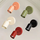 Ljojo Macaron Iron Wall Lamp: Modern Nordic Rotatable LED Light for Home Decor