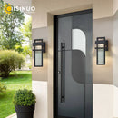 Ljojo Matte Black Outdoor Wall Sconces for Garage Garden Entryways