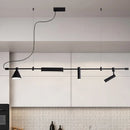 Ljojo Minimalist Bar Counter Pendant Light for Modern Dining Room Chandelier