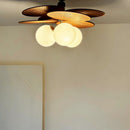 Japanese Vintage Led Ceiling Chandelier for Bedroom Dining Room Kitchen | Wabi Sabi Light Fixture by Ljojo