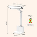 Ljojo LED Desk Lamp 3 Levels Dimmable Touch Night Light USB Rechargeable Eye Protection