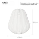 Nordic Simple LED Pendant Light Fabric Chandelier for Living Room by Ljojo