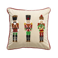 Embroidered Christmas Pillow Cover - Ljojo Cozy Holiday Decor