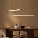 Minimalist Design LED Chandelier: Straight Strip High-End Pendant Light by Ljojo