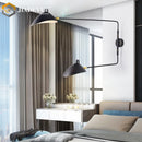 Adjustable Swivel Wall Light Industrial E14 Nordic Interior Bedroom Living Room Ljojo