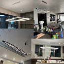 Ljojo Minimalist Aluminum LED Pendant Lamp for Kitchen Dining Island Lighting
