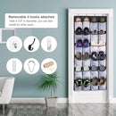 Ljojo™ 24-Pocket Over-the-Door Hanging Shoe Organizer