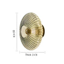 Nordic LED Glass Wall Sconce for Bedroom - Modern Home Lighting by Ljojo