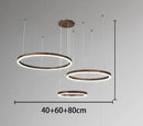 Ljojo Living Room Chandeliers: Modern LED Ceiling Hanging Lights for Indoor Lighting