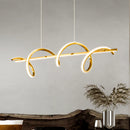 Modern Led Chandelier Pendant Light for Dining Room by Ljojo