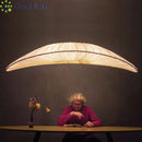 Ljojo LED Pendant Light Modern Stylish Sailboat Chandelier for Home Decoration