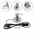Ljojo Metal Desktop Lamp Base with Anti-Slip Design and On/Off Switch