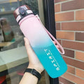 Ljojo 1000ml One-Touch Water Bottle, Leakproof & Spill-Proof, Ideal for Outdoor, Gym, Travel
