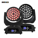 Ljojo™ LED Wash Zoom Moving Head Light with Linear Dimmer for Events