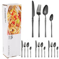 Ljojo 16-Piece Stainless Steel Tableware Set for Restaurants, Hotels, and Homes