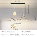 Ljojo Modern LED Pendant Lights for Restaurants Designer Series Decoration
