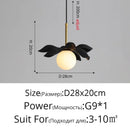 Ljojo LED Pendant Lights for Study Room, Bedroom, Bar, Living Room - Modern Indoor Chandelier