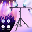 Ljojo™ Adjustable DJ Tripod Stand with Top T Bar for Lighting Fixtures