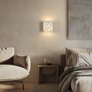 Ljojo LED Wall Light: Japanese Style, Waterproof, Terrazzo Fixture for Bedroom, Balcony, Hallway