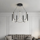 Ljojo Modern U Shape Dining Room Chandelier LED Light Fixtures