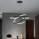 Ljojo LED Ring Pendant Chandeliers for Modern Dining Room Lighting