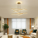 Ljojo Luminous Ceiling Plate Chandelier: Aluminum LED Lighting for Living Room Table Island