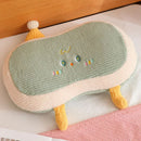 Ljojo Memory Cotton Pillow: Dorm Sleep Pillow Neck Support Office Nap Pillow