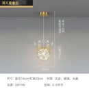 Modern Glossy Glass Ball LED Chandelier for Living Rooms by Ljojo