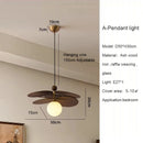Japanese Retro Magic Bean Glass Led Pendant Lights Chandeliers by Ljojo