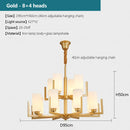 LED Chandelier Pendant Light Modern Nordic Retro Dining Room Decor Ljojo