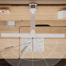 Ljojo LED Clip Table Lamp Dimmable Eye Protection Touch Control for Bedroom Study Office