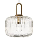 Clear Glass Pendant Light for Living Room Dining Bar - Ljojo