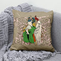 Ljojo Lucky Cat Japanese Style Sofa Bed Pillow Cover: Mount Fuji Japanese Art