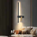 Ljojo LED Swing Spotlight Wall Lamp Adjustable for Bedside Reading or Living Room Sconce