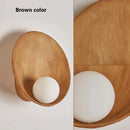 Japanese Style Shell Wall Light LED Indoor Lighting Bedroom Decor Ljojo Wall-mounted