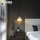 Natural Marble Pendant Lamp Chandelier for Modern Bedroom LivingRoom by Ljojo