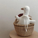 Ljojo Little White Duck Doll with Pillow - Girl's Birthday Gift