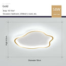 Ljojo LED Cloud Ceiling Light with Remote Control for Home Decor