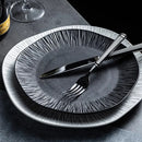 Ljojo Matte Ceramic Steak Plate Pasta Sushi Salad Molecular Cuisine Tableware
