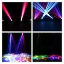 Ljojo™ 275W Moving Head Lighting with 8+8+8-Prism & Flight Case for Events