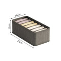 Ljojo™ Bedroom Drawer Organizer Box for Clothes, Socks, and Underwear