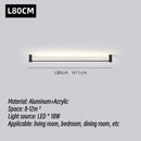 LED Strip Wall Lamp Modern Minimalist for Living Room Hallway Bedroom Atmosphere Ljojo