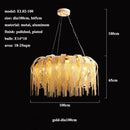 Ljojo Modern Luxury Tassel LED Pendant Lights Chandelier - Elegant Home Decor Luminaire