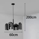 Ljojo LED Pendant Chandeliers for Modern Home Decor Staircase Lighting
